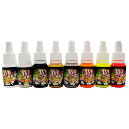 JVR COLORS FLUO набір фарб для манікюру
