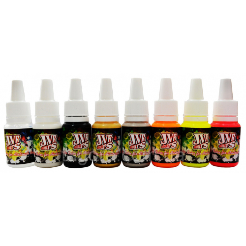 JVR COLORS FLUO набір фарб для манікюру