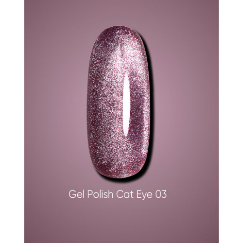 Dark Gel Polish Cat Eye 03, 10ml