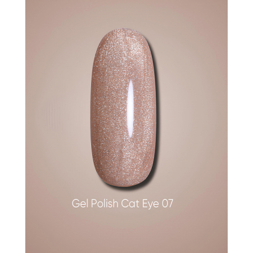 Dark Gel Polish Cat Eye 07, 10ml
