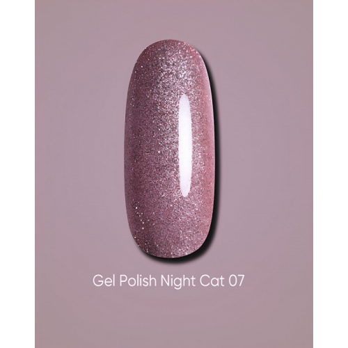 Dark Gel Polish Night Cat 07, 6ml
