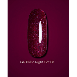 Dark Gel Polish Night Cat 08, 6ml