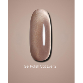 Dark Gel Polish Cat Eye 12, 6ml