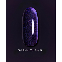 Dark Gel Polish Cat Eye 19, 6ml