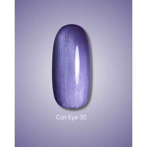 Dark Gel Polish Cat Eye 30, 10ml