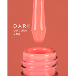DARK GEL POLISH 104, 10 ML