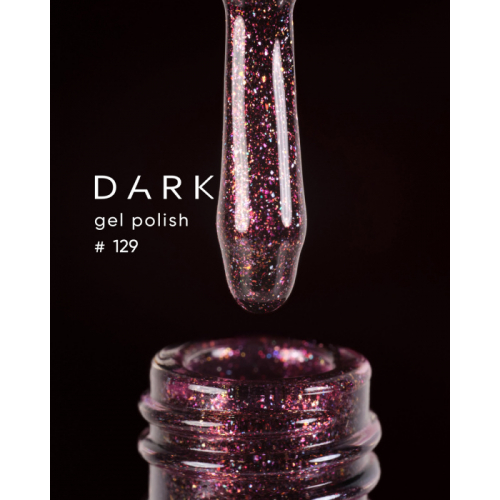 DARK GEL POLISH 129, 10 ML