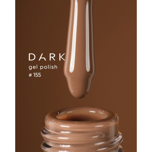 DARK GEL POLISH 155, 6 ML