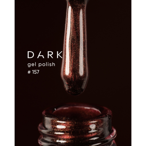 DARK GEL POLISH 157, 6 ML