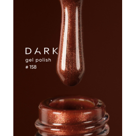 DARK GEL POLISH 158, 10 ML