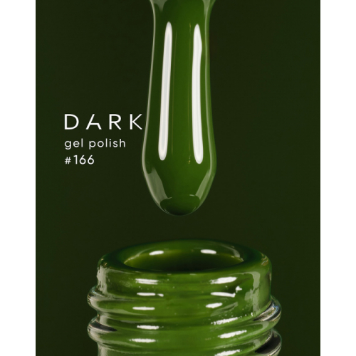 DARK GEL POLISH 166, 6 ML