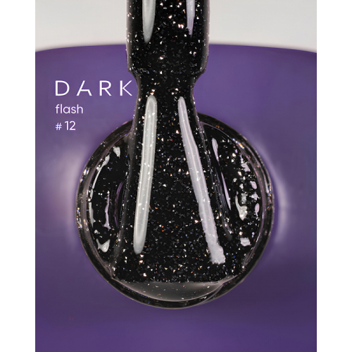 Dark Gel Polish Flash 12, 10ml