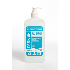 Засіб дезінфекційний “CLEAN STREAM” (гель), 1л