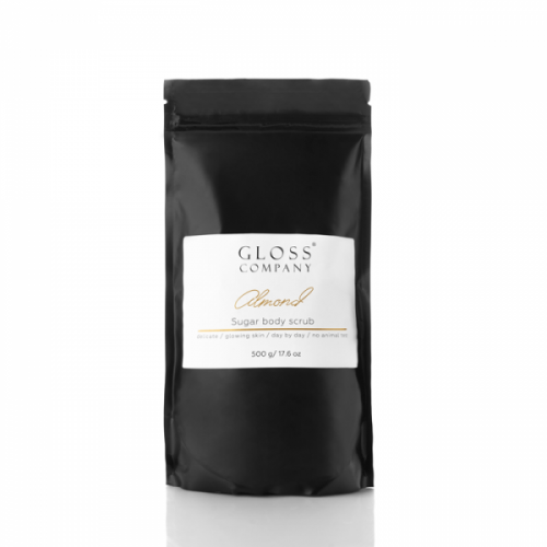 Скраб для тіла GLOSS Almond (з ароматом мигдалю), 500 г