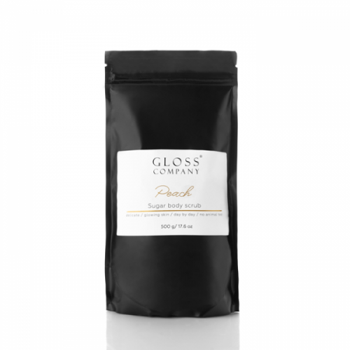 Скраб для тіла Peach GLOSS (з ароматом персика), 500 г