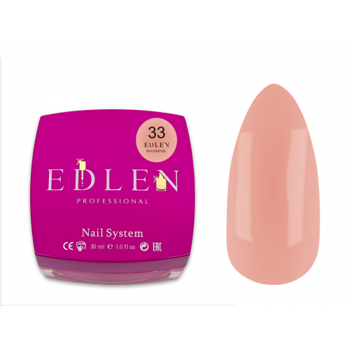 BUILDER GEL OFFICE №33 EDLEN, 30 ML