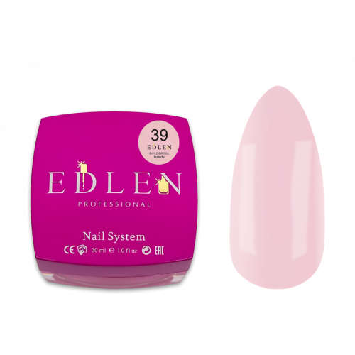BUILDER GEL BUTTERFLY №39 EDLEN, 30 ML