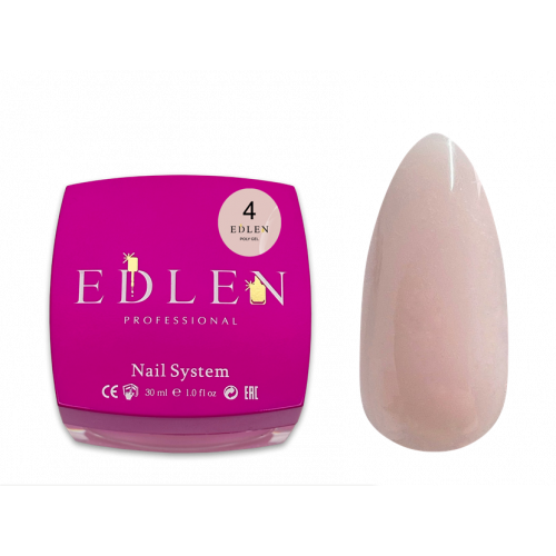 POLY GEL №04 EDLEN, 30 ML