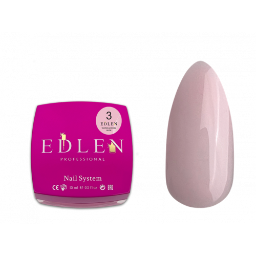 WATER ACRYLGEL NUDE №03 EDLEN, 15 ML