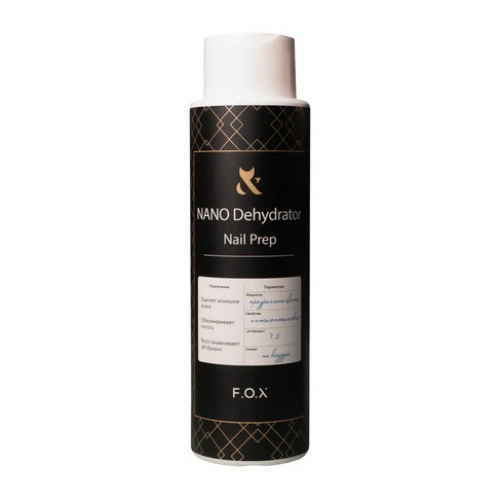 F.O.X NANO Dehydrator Nail Prep, 500ml