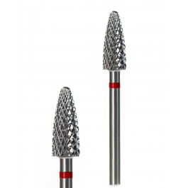 Фреза твердосплавна G.nail 512-R з червоною насічкою
