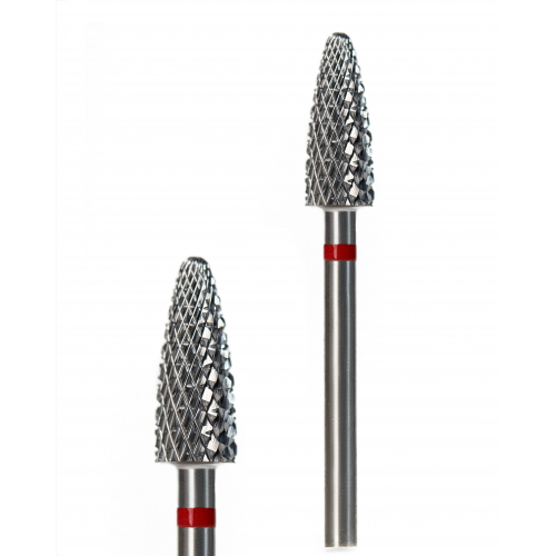 Фреза твердосплавна G.nail 512-R з червоною насічкою