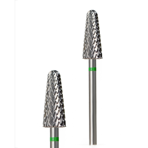 Фреза твердосплавна G.nail 609-G з зеленою насічкою