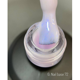 G.Nail Cover Base №72, 15ml