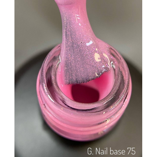 G.Nail Cover Base №75, 15ml
