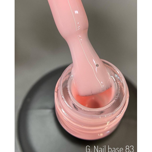 G.Nail Cover Base №83, 15ml