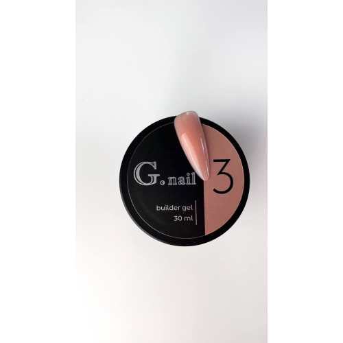 G.Nail Builder Gel №3, 30ml