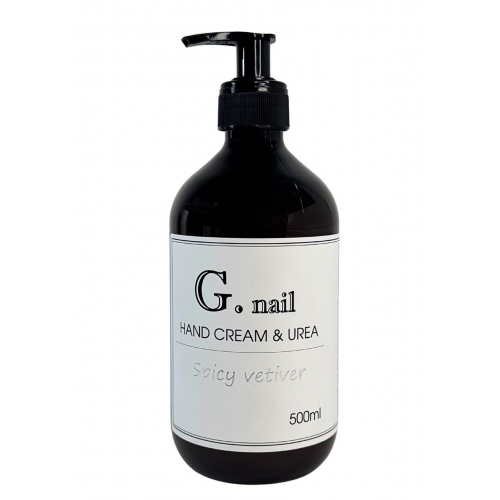 Крем для рук та стоп з сечовиною G.Nail Spicy vetiver, 500ml