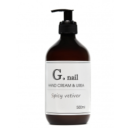 Крем для рук та стоп з сечовиною G.Nail Spicy vetiver, 500ml