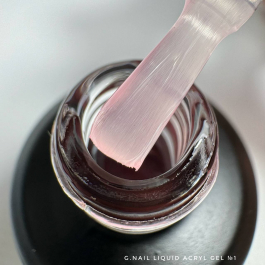 G.Nail Liquid Acryl Gel №1, 15ml (прозорий)