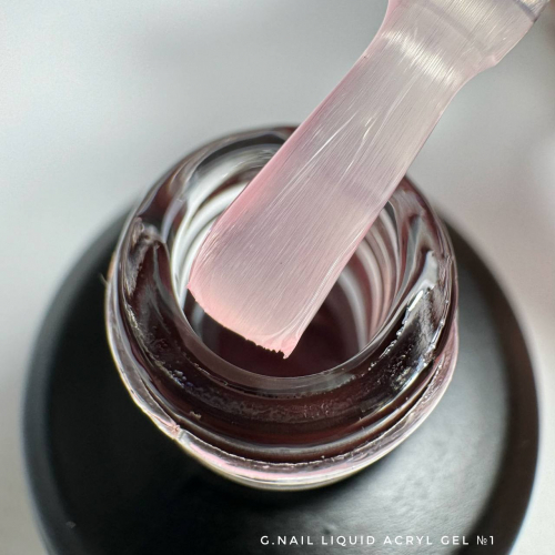 G.Nail Liquid Acryl Gel №1, 15ml (прозорий)
