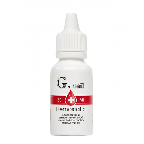 Hemostatic Кровоспинна Рідина G.Nail, 30ml