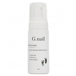 Podo Foam Пінка очищуюча для педикюру з ароматом малини та сечовиною G.Nail, 150ml