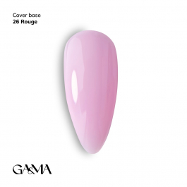 Cover Base Ga&Ma 026 Rouge, 15ml