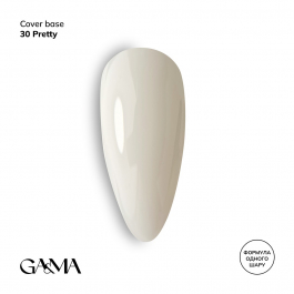 Cover Base Ga&Ma 030 Pretty, 15ml (формула одного шару)