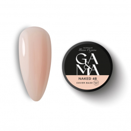Cover Base Ga&Ma 048 Naked, 30ml (формула одного шару)