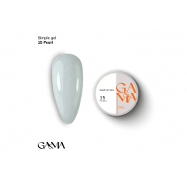 Simple Gel 015 Pearl Ga&Ma, 15ml