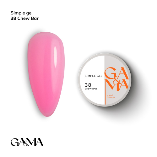 Simple Gel 038 Chew Bar Ga&Ma, 30ml