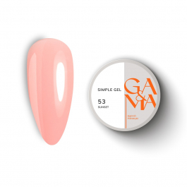 Simple Gel 053 Sunset Ga&Ma, 15ml