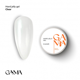 Hard Jelly Gel Clear Ga&Ma, 15ml