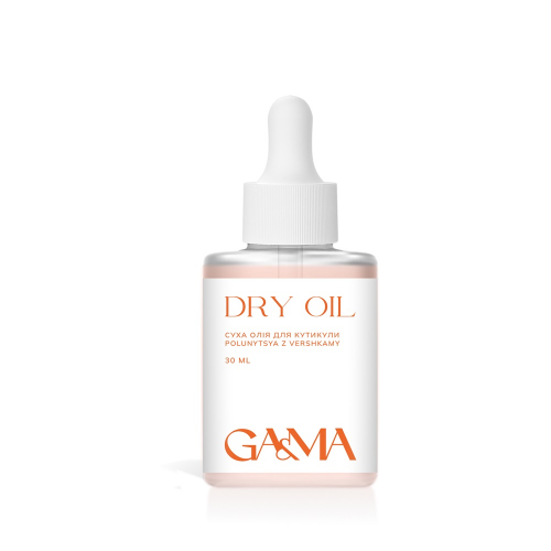 Dry Oil Polunytsya z vershkamy without shimmer Ga&Ma, 30ml