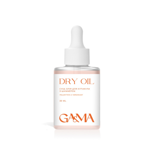 Dry Oil Polunytsya z vershkamy with shimmer Ga&Ma, 30ml