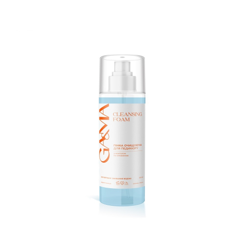 Пінка очищуюча для педикюру з ментолом та сечовиною Ga&Ma, 150ml