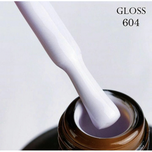 Гель-лак Gloss, Gel polish № 604, 15мл