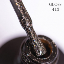 Гель-лак Gloss, Gel polish № 413, 15мл.