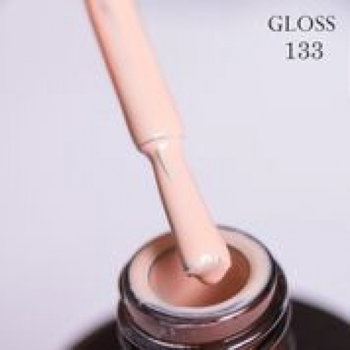 Гель-лак Gloss, Gel polish № 133 15мл